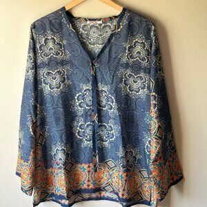 Johnny Was Silk Tunic